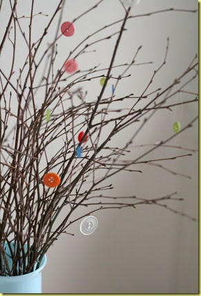 inspiración hecha a mano: Decorando con ramas secas